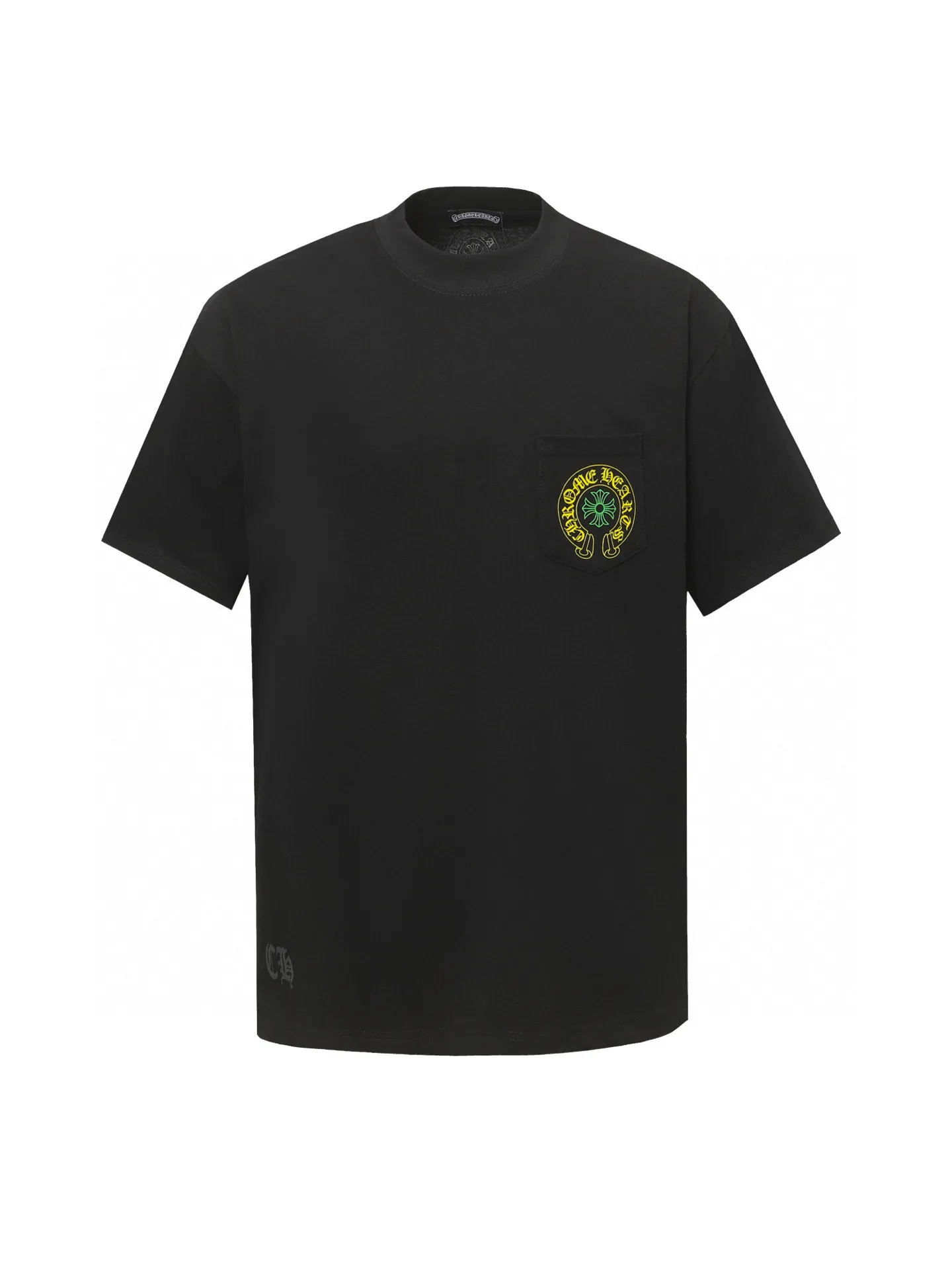 🅿️180 CHROME HEARTS/Chrome Heart CH cross print short-sleeved T-shirt The fabric is made of 280g heavy combed cotton, customized with 32 count 1*1 threads. The ready-made garments are washed twice. The fabric is comfortable and skin-friendly without any strange feeling. It is custom-dyed fabric with high textile density and good drape. It is not easy to deform. The thick texture and compact spinning process will not affect the breathability of the fabric. The saturation of the color is very high. Imported digital direct-injection printing technology. A versatile and good-looking short sleeve. The loose fit covers the flesh and looks slim. Size: XS-L
